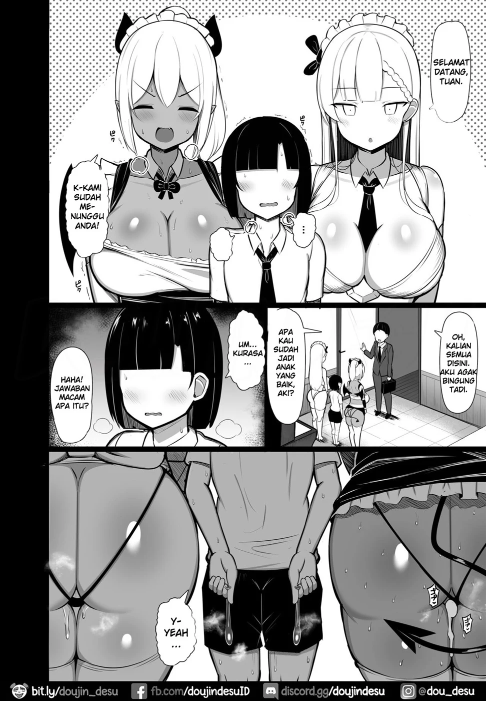 Goshujin-sama no Ochinchin wa Yuzurenai ~Succubus Maid to Nukirobo Maid~ Chapter 1