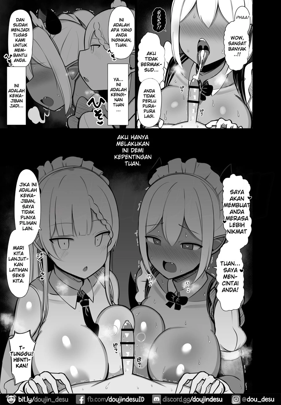 Goshujin-sama no Ochinchin wa Yuzurenai ~Succubus Maid to Nukirobo Maid~ Chapter 1