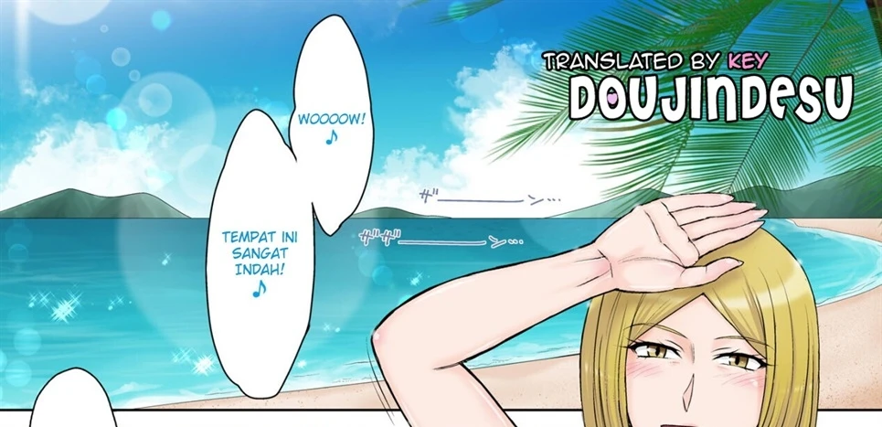 Hitozuma Nanpa! Namahame!! Resort Island Chapter 1