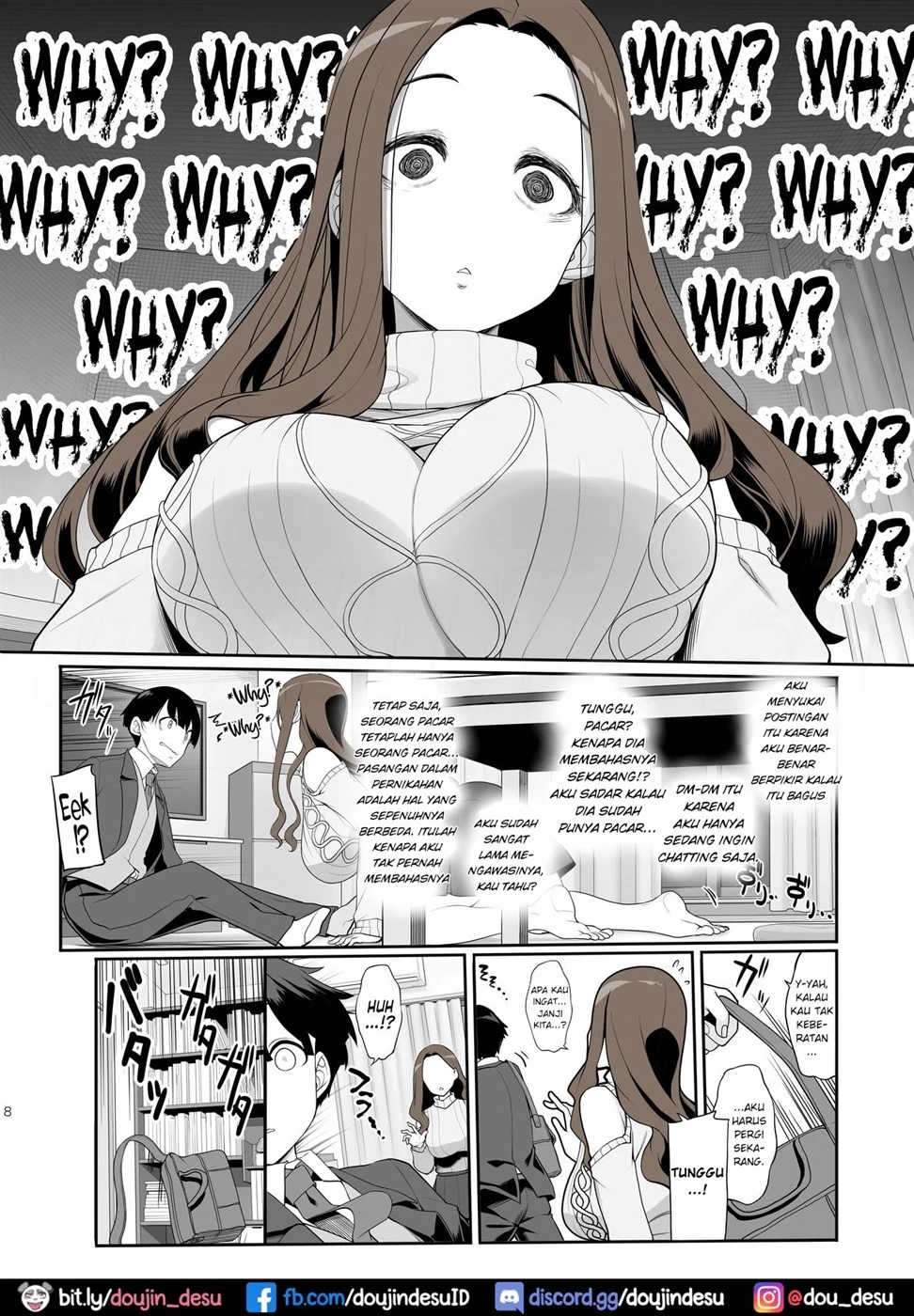 Ichizu na Onee-san to Saikaishitara Dosukebe Kyuukonsarete Sex Tsukeninaru Hanashi Chapter 1