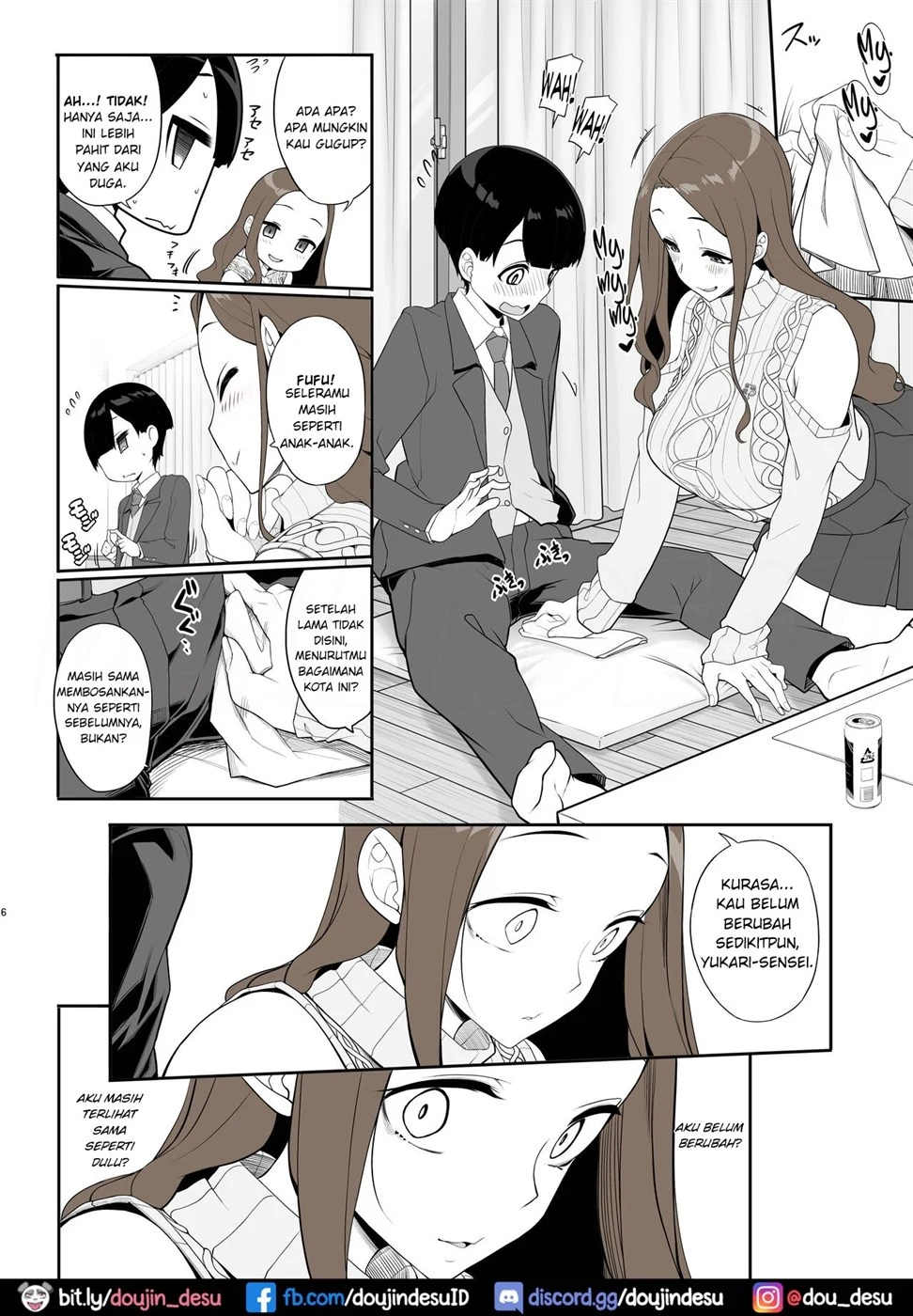 Ichizu na Onee-san to Saikaishitara Dosukebe Kyuukonsarete Sex Tsukeninaru Hanashi Chapter 1