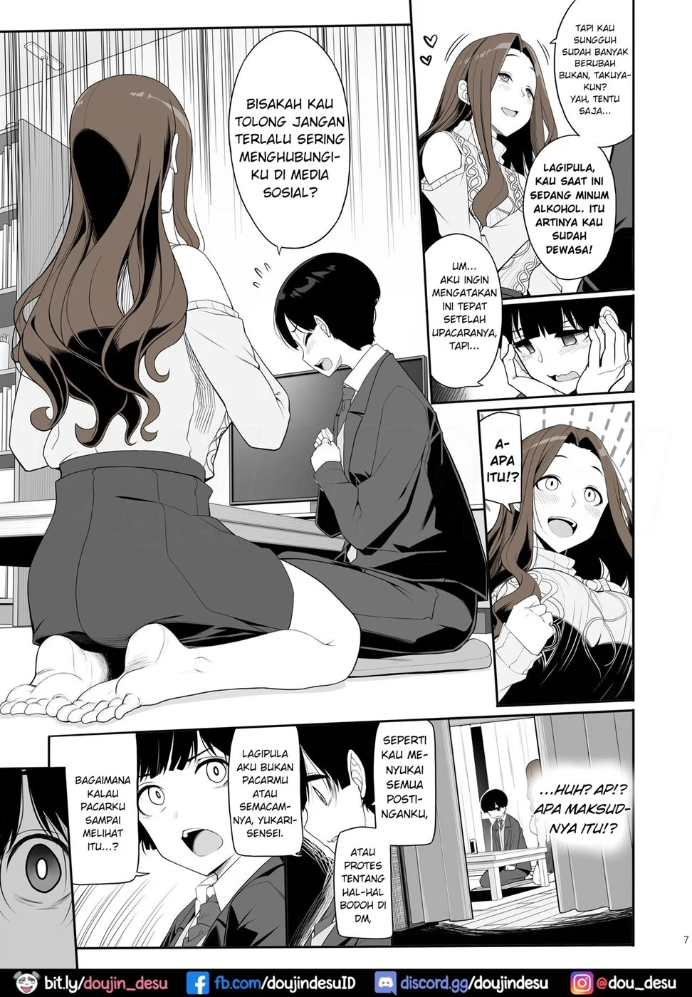 Ichizu na Onee-san to Saikaishitara Dosukebe Kyuukonsarete Sex Tsukeninaru Hanashi Chapter 1