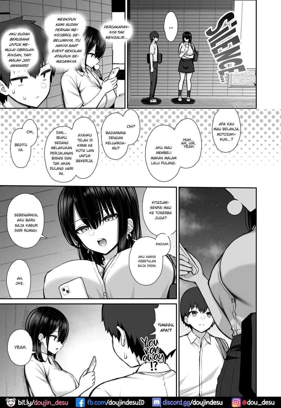 Iede Gal na Senpai wa Kantan ni Yarasete Kureru Chapter 1