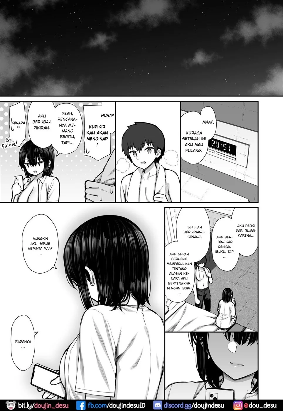 Iede Gal na Senpai wa Kantan ni Yarasete Kureru Chapter 1