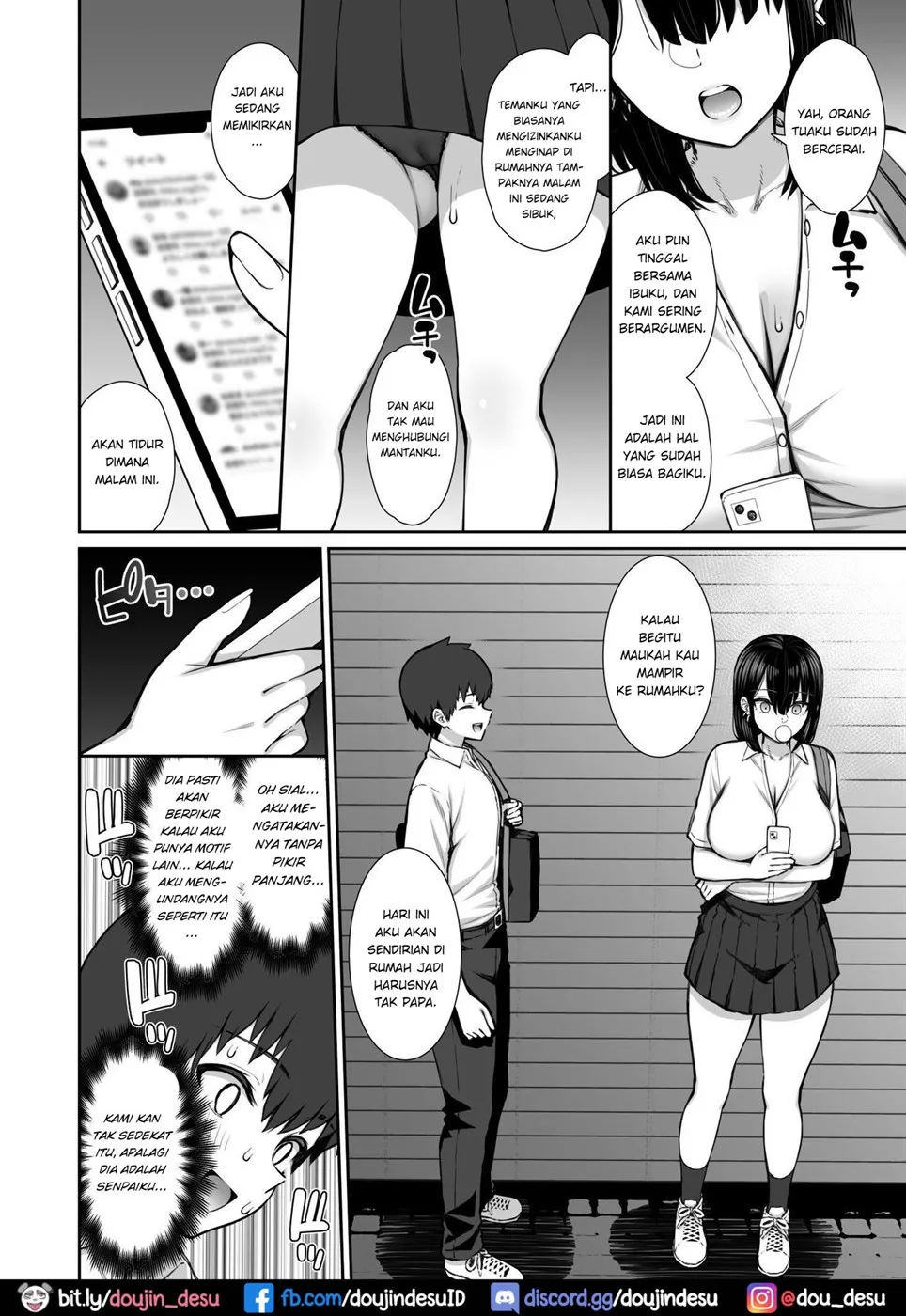 Iede Gal na Senpai wa Kantan ni Yarasete Kureru Chapter 1