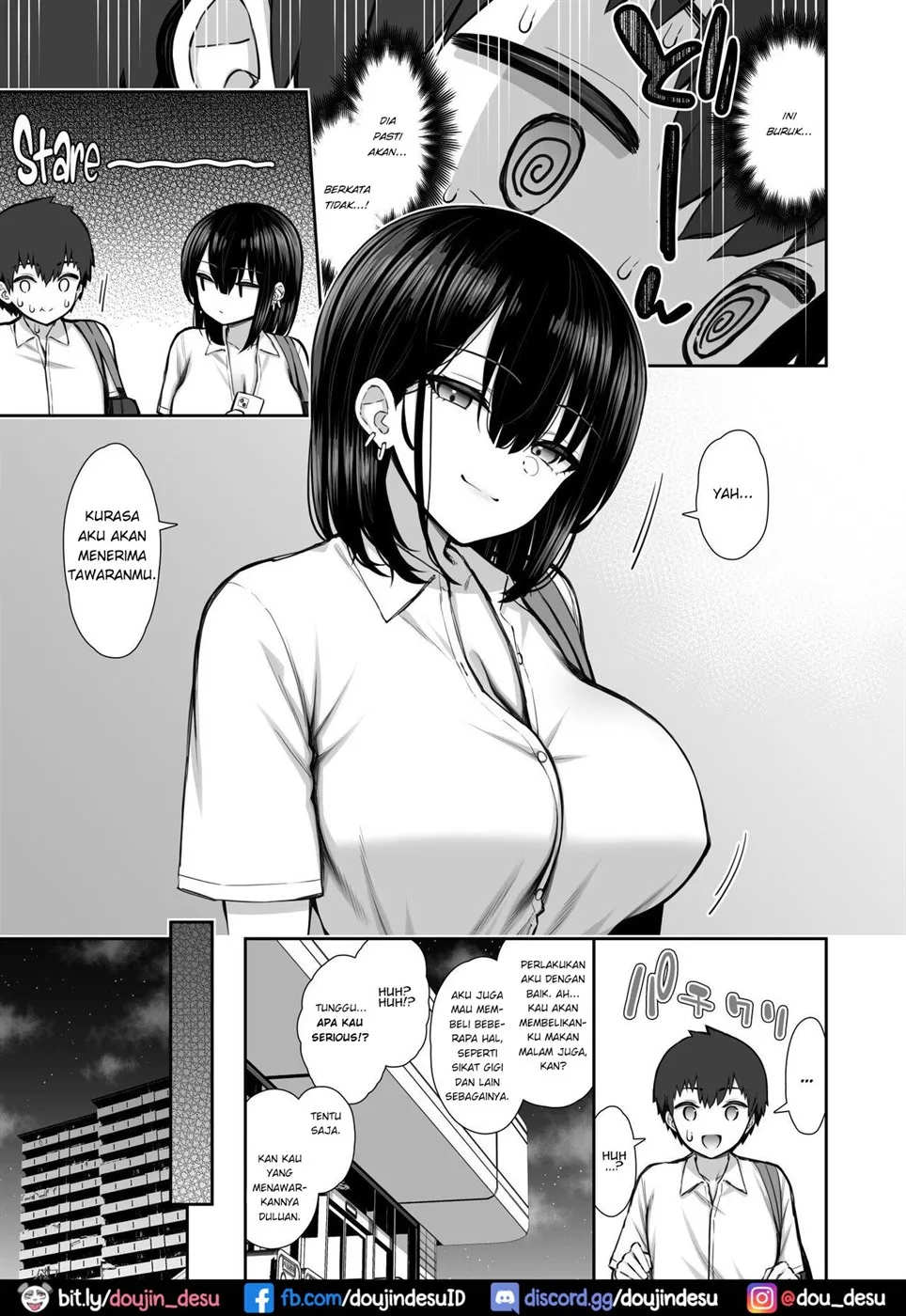 Iede Gal na Senpai wa Kantan ni Yarasete Kureru Chapter 1