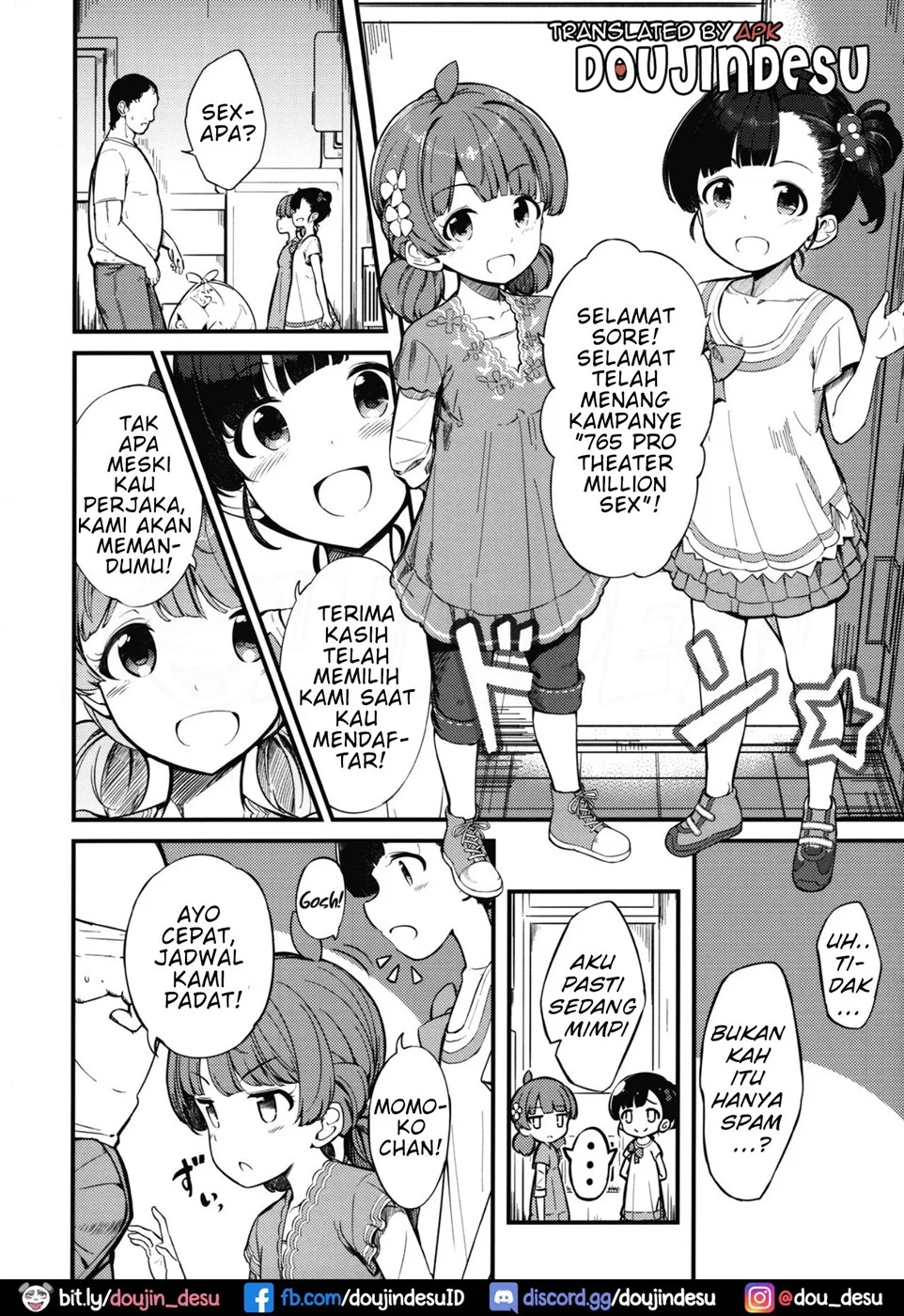 Iku Momo ga Kita! Chapter 1