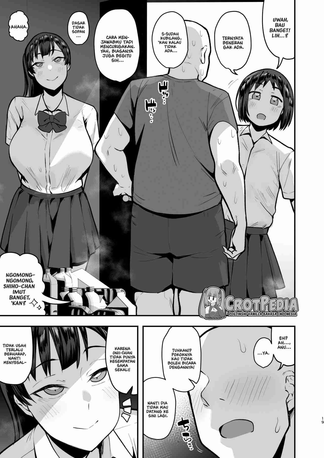 Imouto no Tomodachi ga Dosukebe Taishuu Fechi Sugite, Inkya no Ore to Kikenbi Nakadashi Hamemakuri Chapter 1