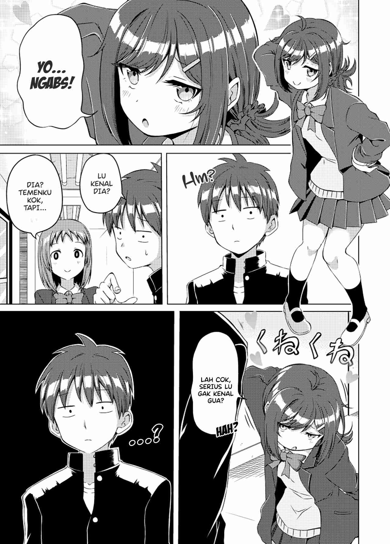 Imouto no Tomodachi ga Dosukebe Taishuu Fechi Sugite, Inkya no Ore to Kikenbi Nakadashi Hamemakuri Chapter 1