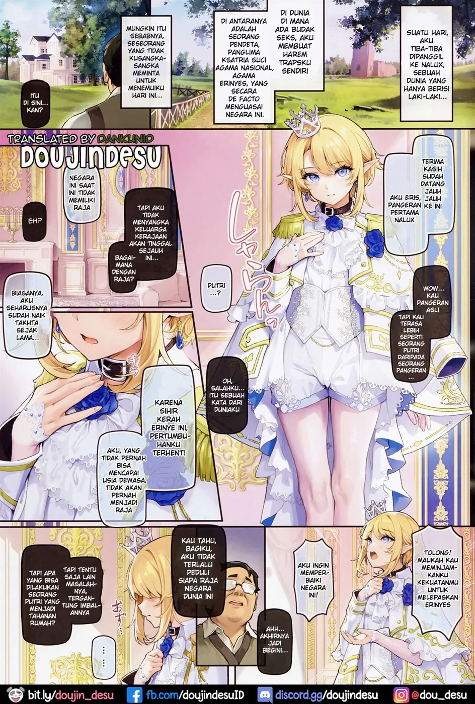 Isekai Otokonoko Ouji Junjun Drei ~Noroi de Seichou ga Tomatta Ouji o Moteasobi Mesu Ochisaseru~ Chapter 1