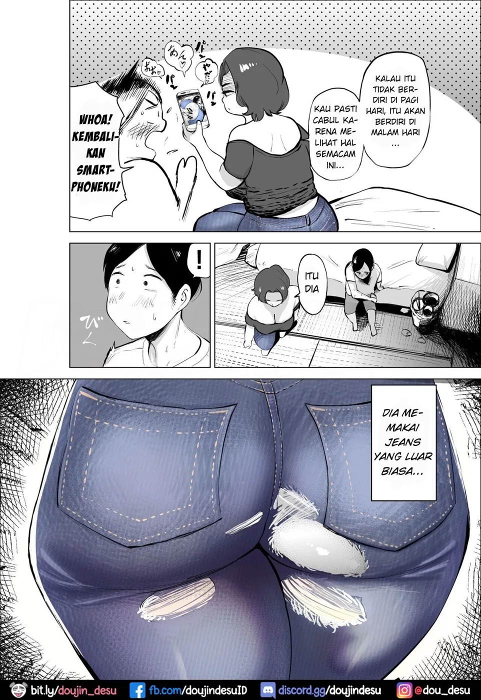 Jeans wa Iteru Kowakute Nigate dakedo Megutai na Tomodachi no Okaa-san Chapter 1