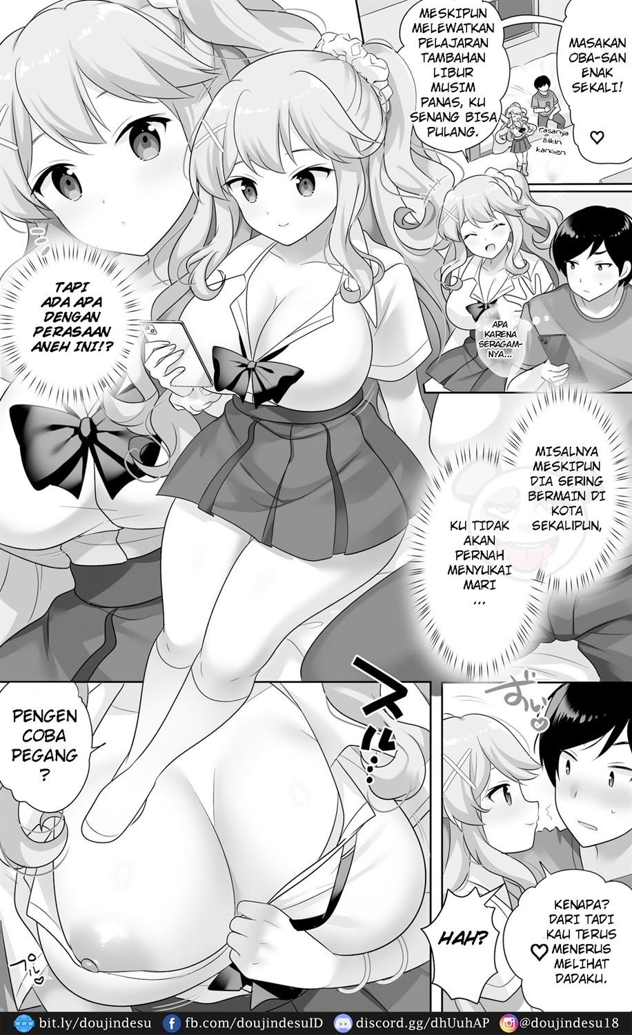 Jimi de Otonashii Osananajimi ga Tokai e Tenkou Shite Muchi Ero Gal ni Natte Kaette Kita Chapter 1