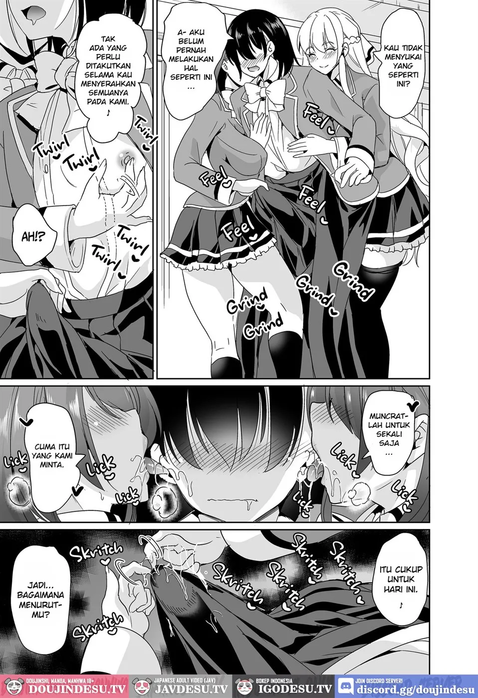 Joshi Yaribeyabu no Dankon ~Chijo Harem~ Chapter 1