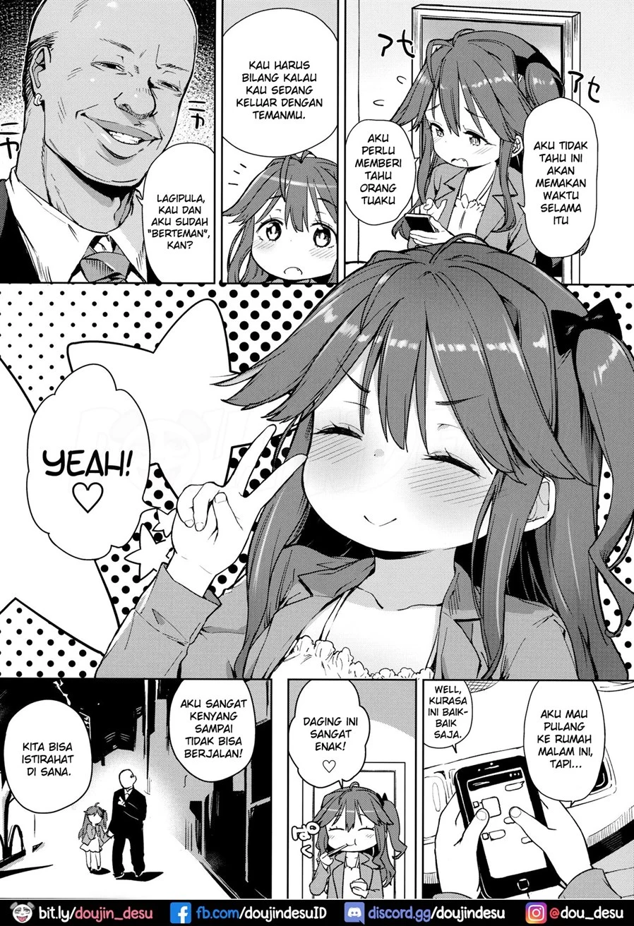 Junsuimuku na Joji ga Okanemochi no Oji-san ni Kurogal ni Sarechaimashita Chapter 1