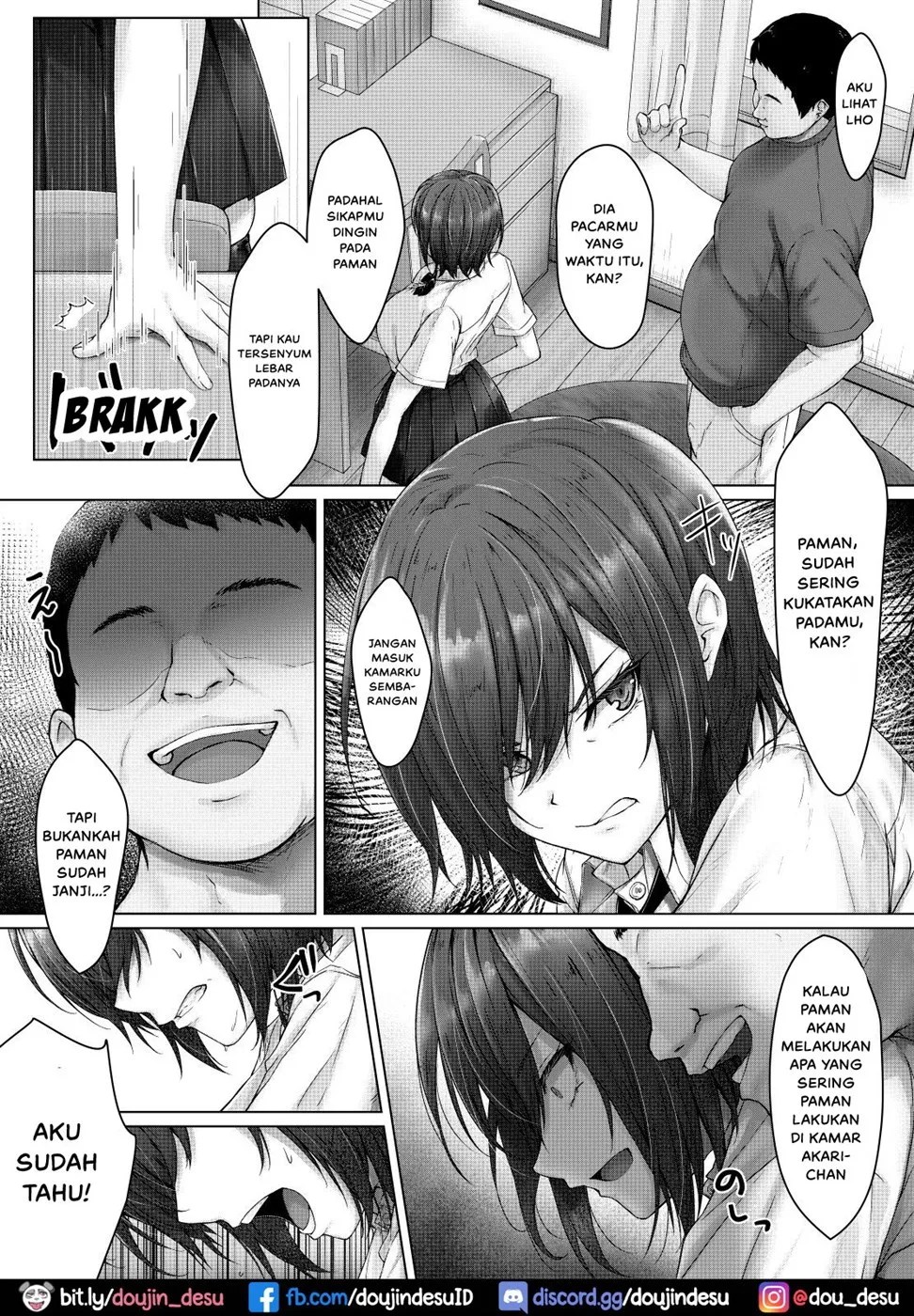 Kareshi ja Ikenai Kyonyuu Meikko, Dai Kirai na Oji-san no Sei Kaihatsu Massage ni Ochiru Chapter 1