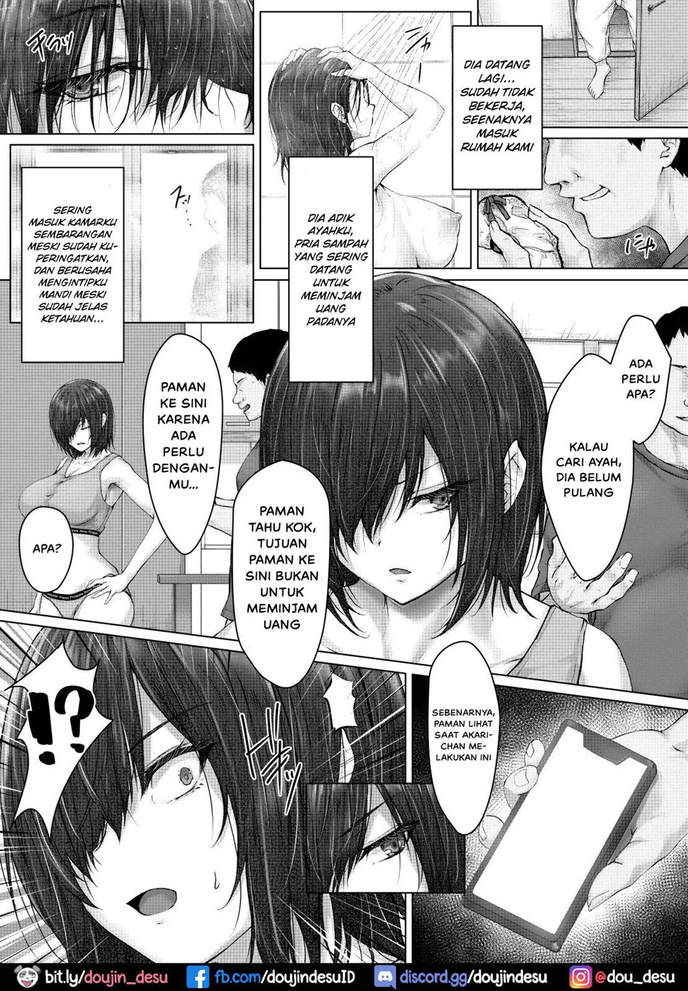 Kareshi ja Ikenai Kyonyuu Meikko, Dai Kirai na Oji-san no Sei Kaihatsu Massage ni Ochiru Chapter 1