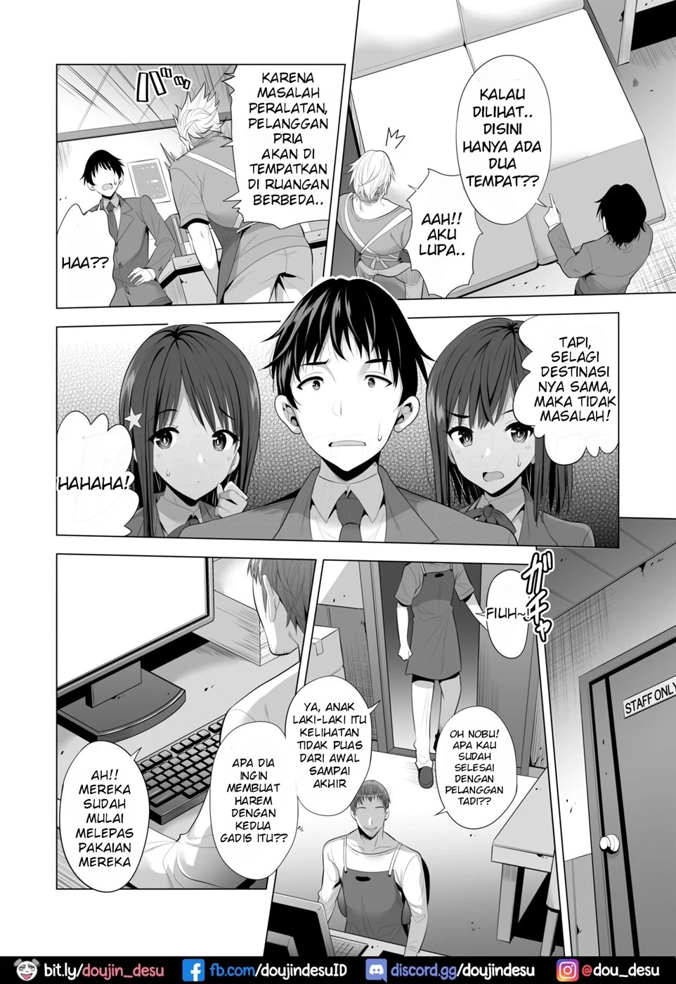 Kumo no Su ni Torawareta Ore no Kanojo-tachi Chapter 1