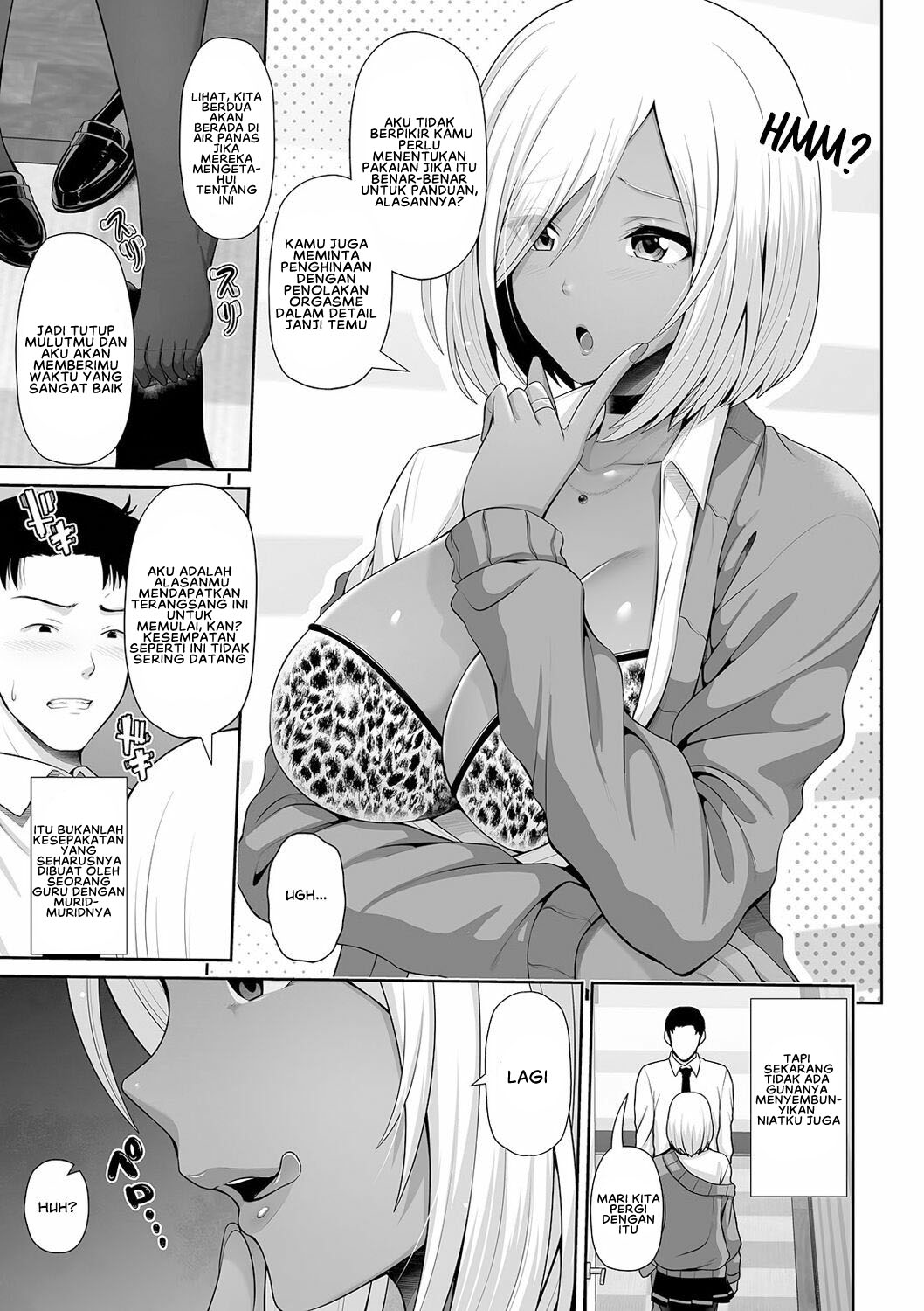 Kuro Gal-chan wa Kimi dake o Miteru Chapter 2