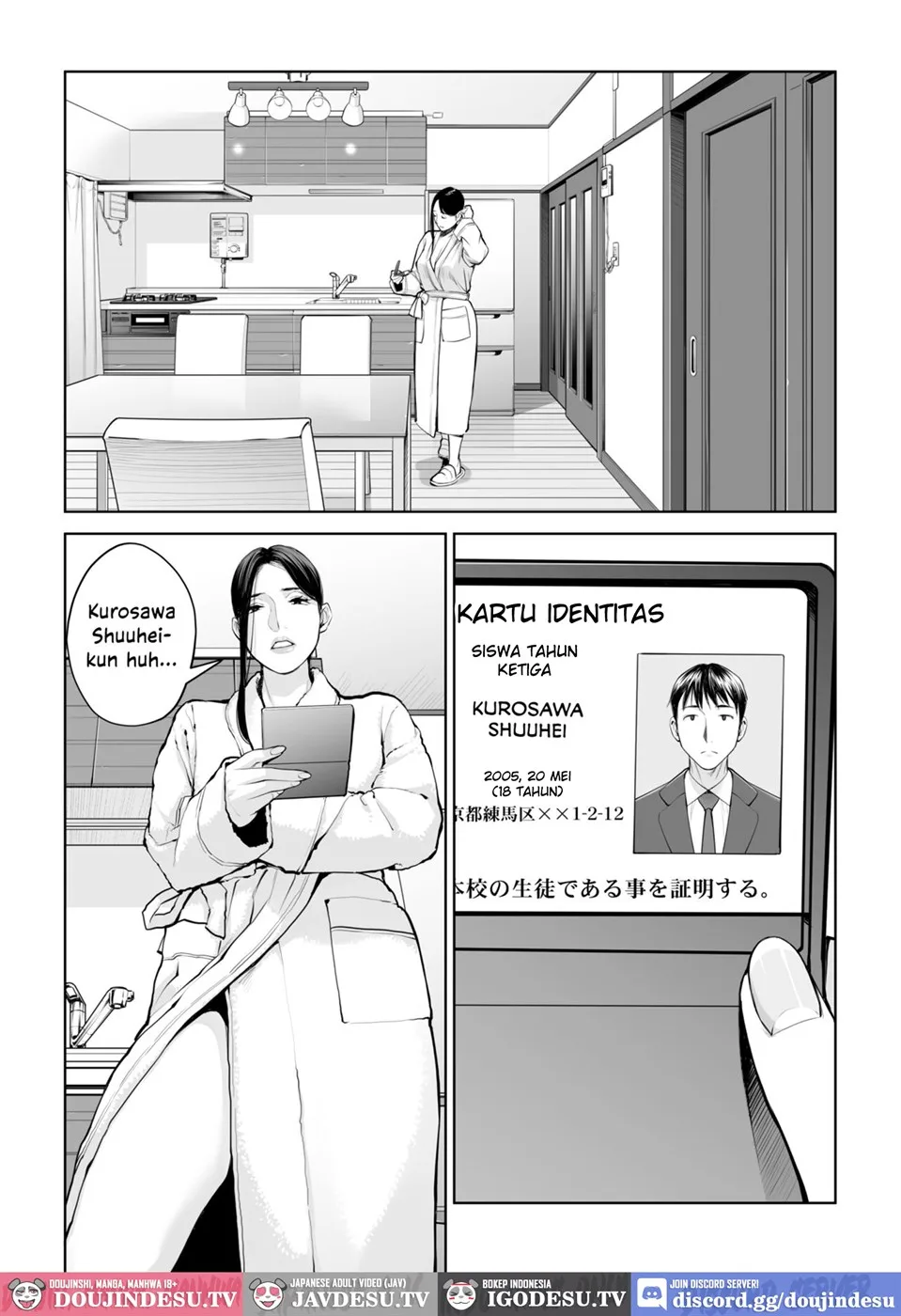 Kurokami Onna no Fudeoroshi ~Himitsu no Heya de Nakadashi Sasete Ageru wa~ Chapter 1