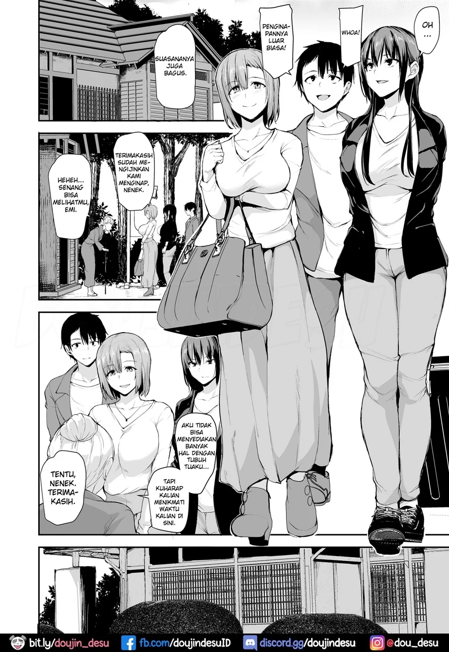 Kyonyuu ga Futari Inai to Bokkishinai Danna no Tameni Tomodachi wo Tsuretekita Tsuma Chapter 2