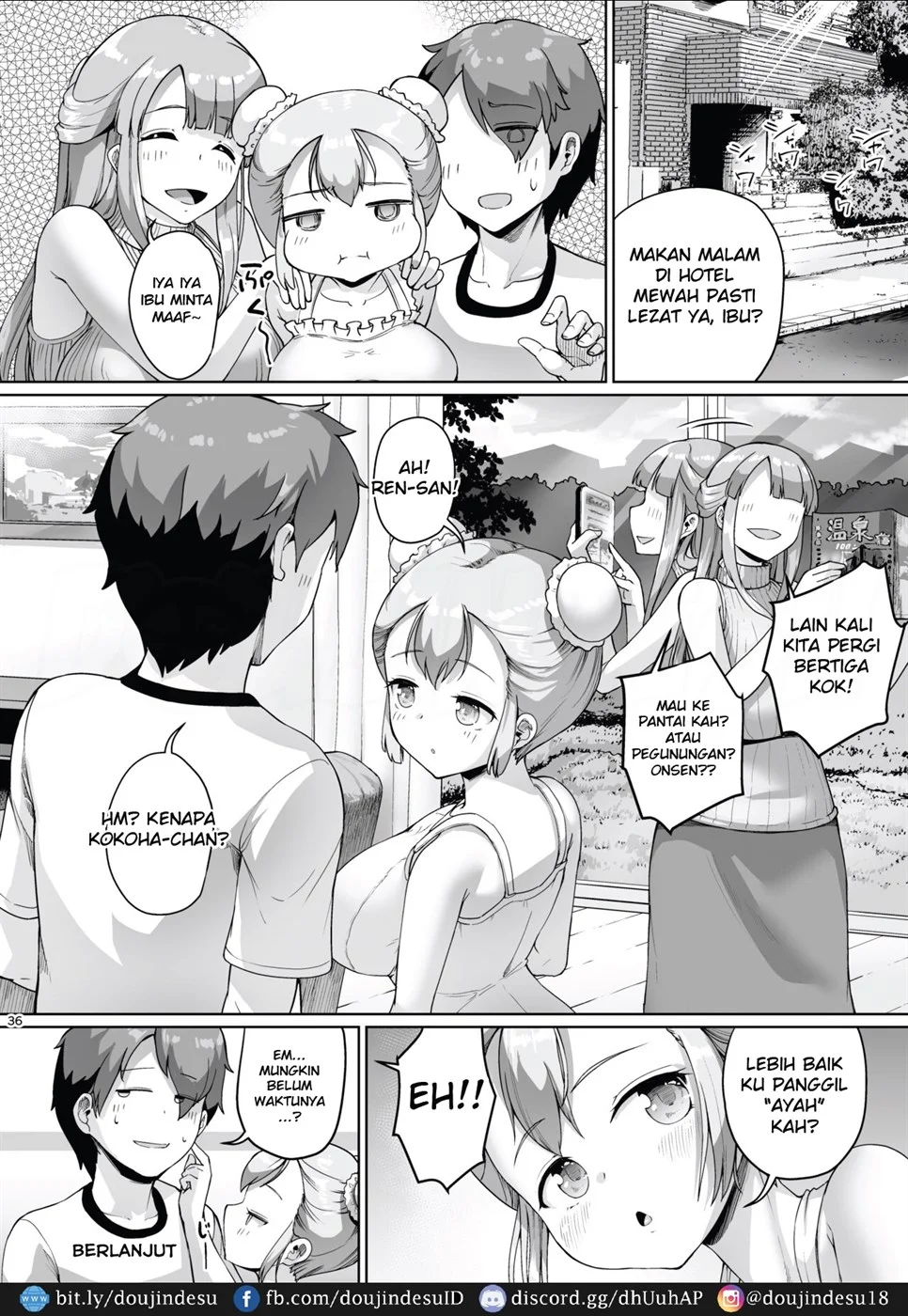 Kyonyuu no Oyako ni Osewa ni Nattemasu. Chapter 2