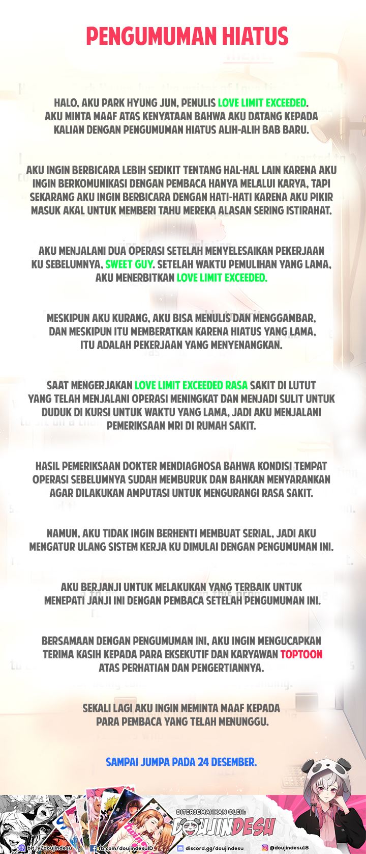 Love Limit Exceed Chapter 18.5