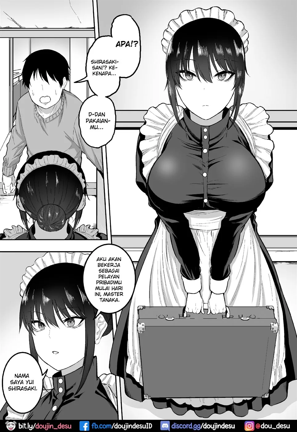 Maid no Shirasaki-san ni Gohoushi Shite Morau Hanashi Chapter 1