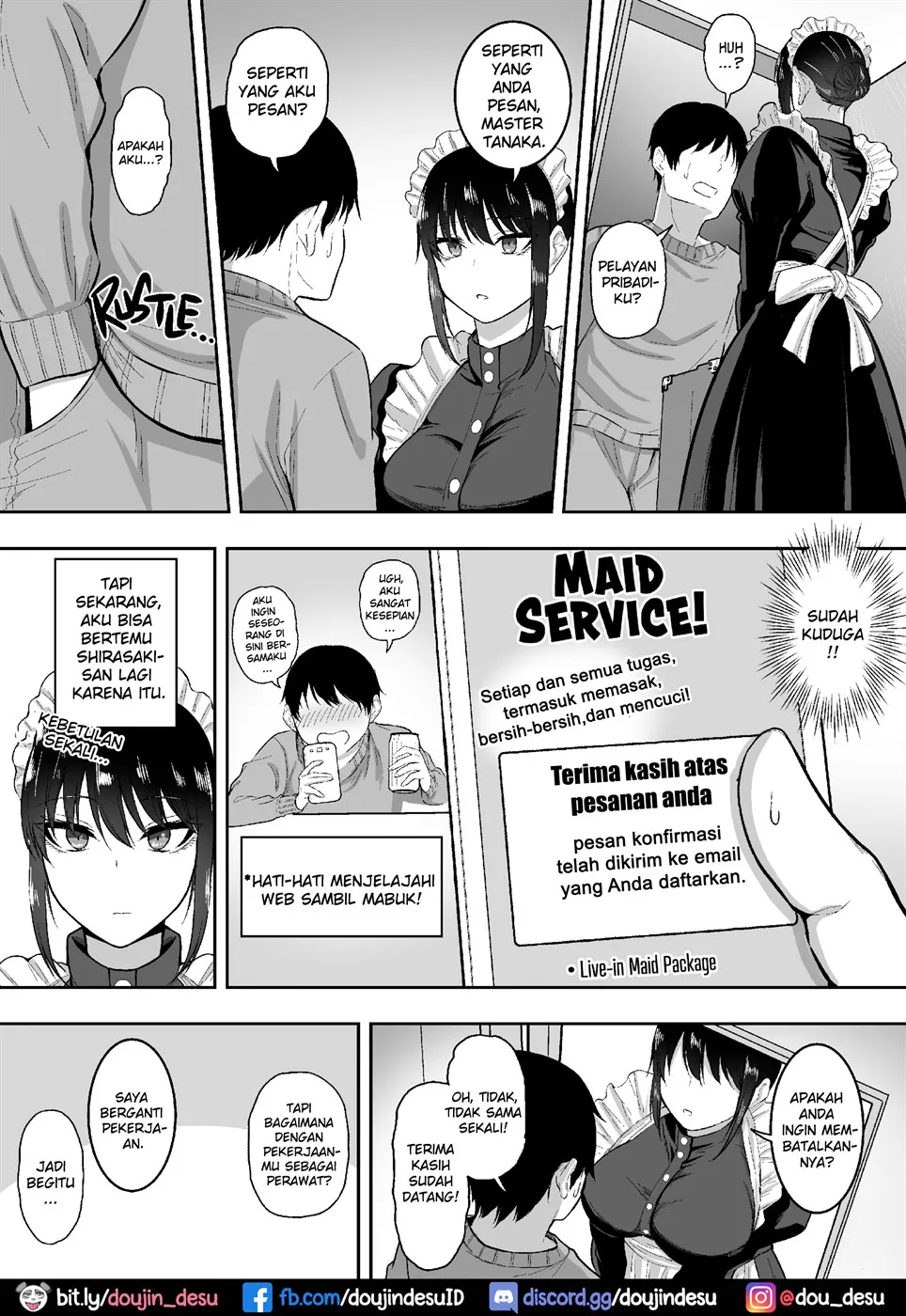 Maid no Shirasaki-san ni Gohoushi Shite Morau Hanashi Chapter 1