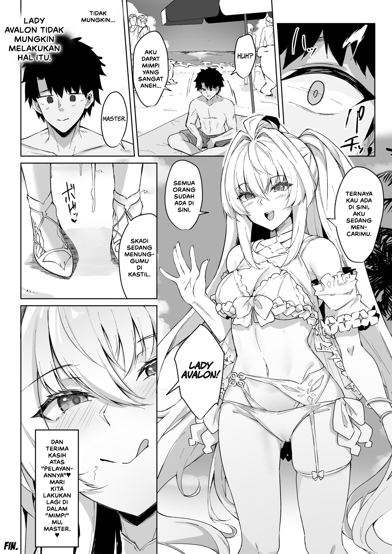 Manatsu no Chaldea Chapter 1