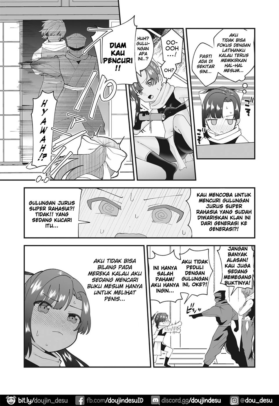 Maruhiden! Ayame Inpouchou! Chapter 1