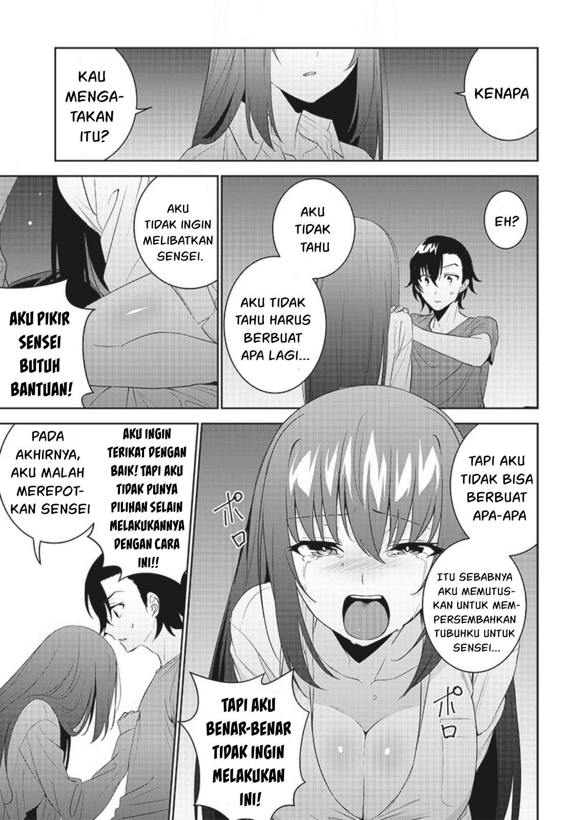 Matei Kyoushi to Juuzoku Shoujo no Haitoku Keiyaku Chapter 8.1