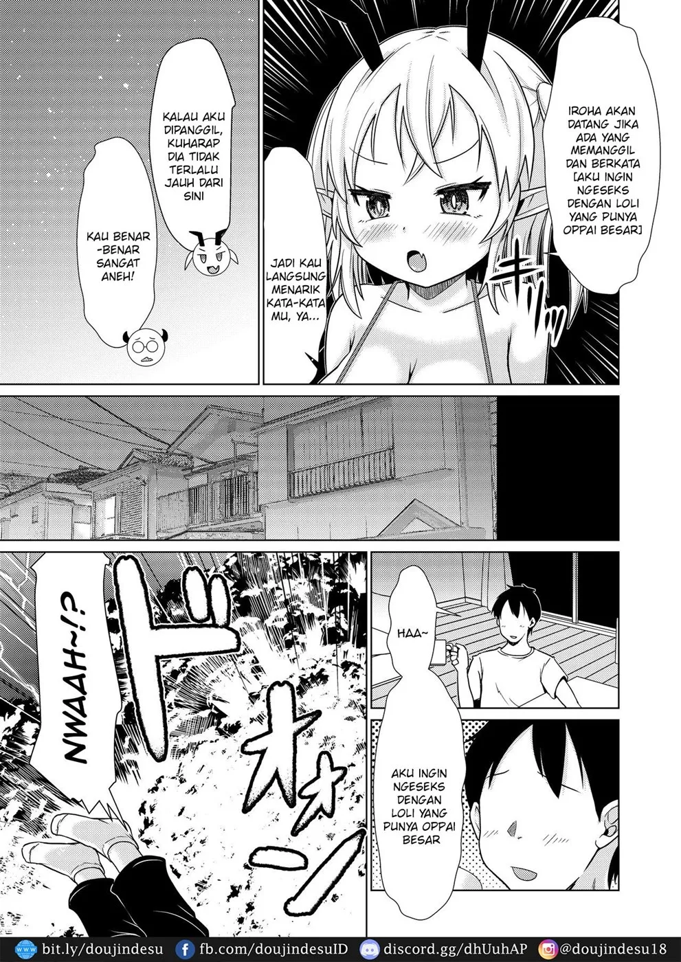 Mesugaki Succubus-chan, Hatsu Shigoto de Wakaraserareru. Chapter 1