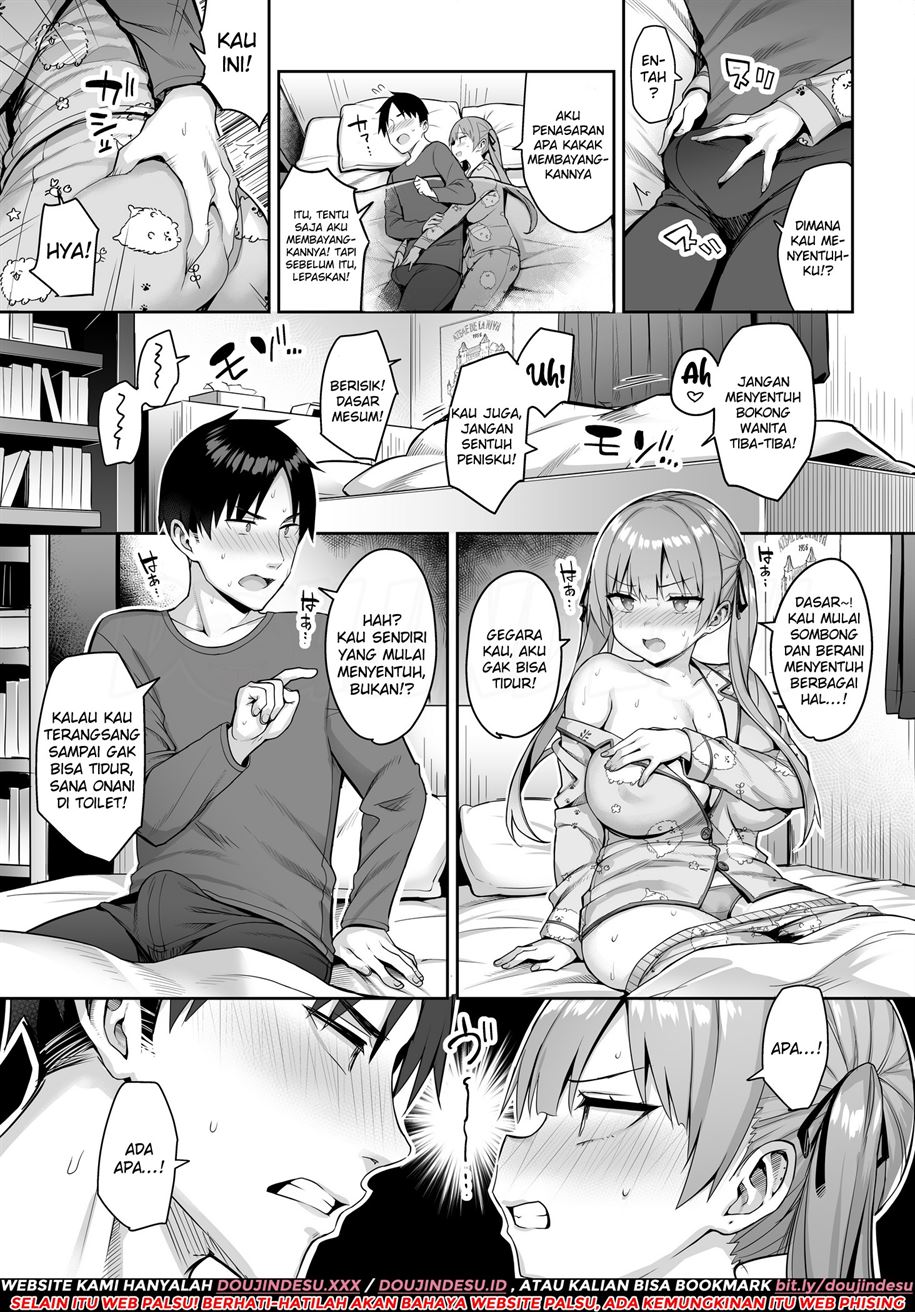 Moto InCha no Kyonyuu Yariman Imouto ga Erosugite, Onii-chan wa Mou…!! Chapter 2