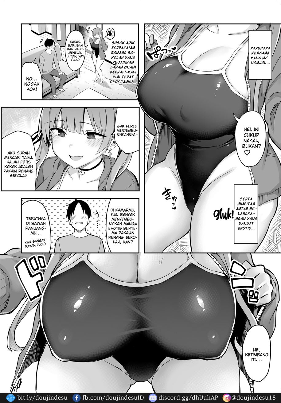 Moto InCha no Kyonyuu Yariman Imouto ga Erosugite, Onii-chan wa Mou…!! Chapter 2