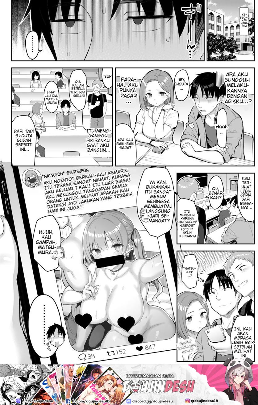 Moto InCha no Kyonyuu Yariman Imouto ga Erosugite, Onii-chan wa Mou…!! Chapter 1