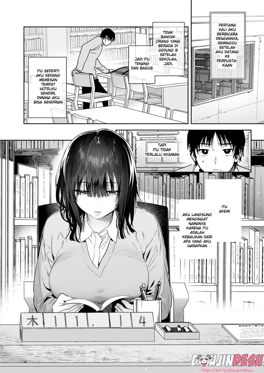 Mukuchi na Tosho Iin to Sex Zuke. Chapter 1