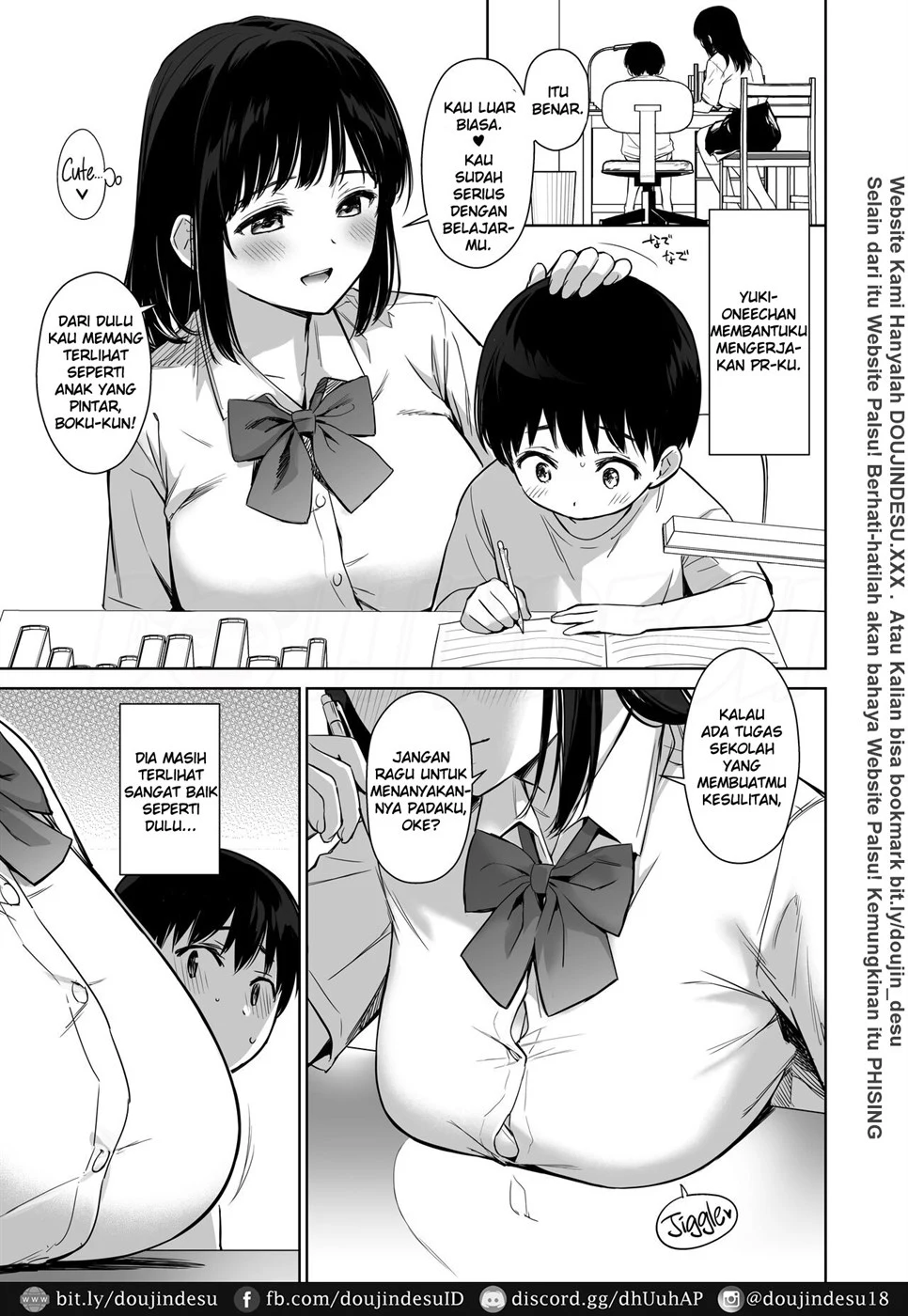 Naisho no Hajimete ~Suunenburi ni Atta Shinseki no Bijin JK Shimai ni Ecchi no Tehodoki Sarechaimasu~ Chapter 1