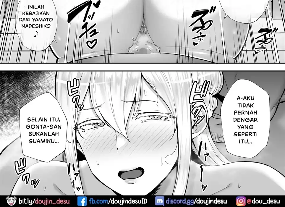 Netorareta Bakunyuu Blonde Tsuma Elena ~Yamato Nadeshiko ni Akogaretetara Onahole Nadeshiko ni Natteshimatta~ Chapter 1