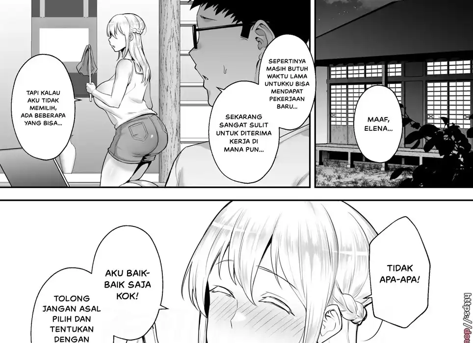 Netorareta Bakunyuu Blonde Tsuma Elena ~Yamato Nadeshiko ni Akogaretetara Onahole Nadeshiko ni Natteshimatta~ Chapter 1