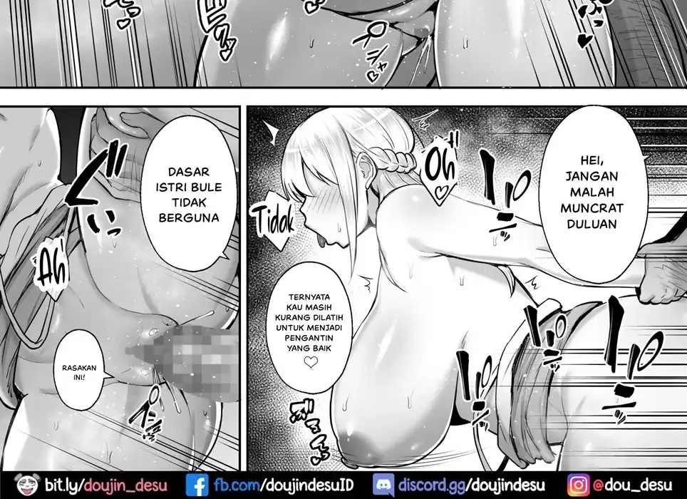 Netorareta Bakunyuu Blonde Tsuma Elena ~Yamato Nadeshiko ni Akogaretetara Onahole Nadeshiko ni Natteshimatta~ Chapter 1