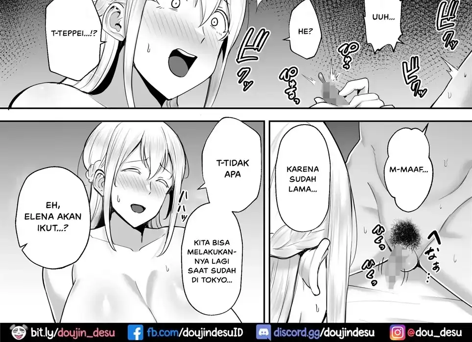 Netorareta Bakunyuu Blonde Tsuma Elena ~Yamato Nadeshiko ni Akogaretetara Onahole Nadeshiko ni Natteshimatta~ Chapter 1