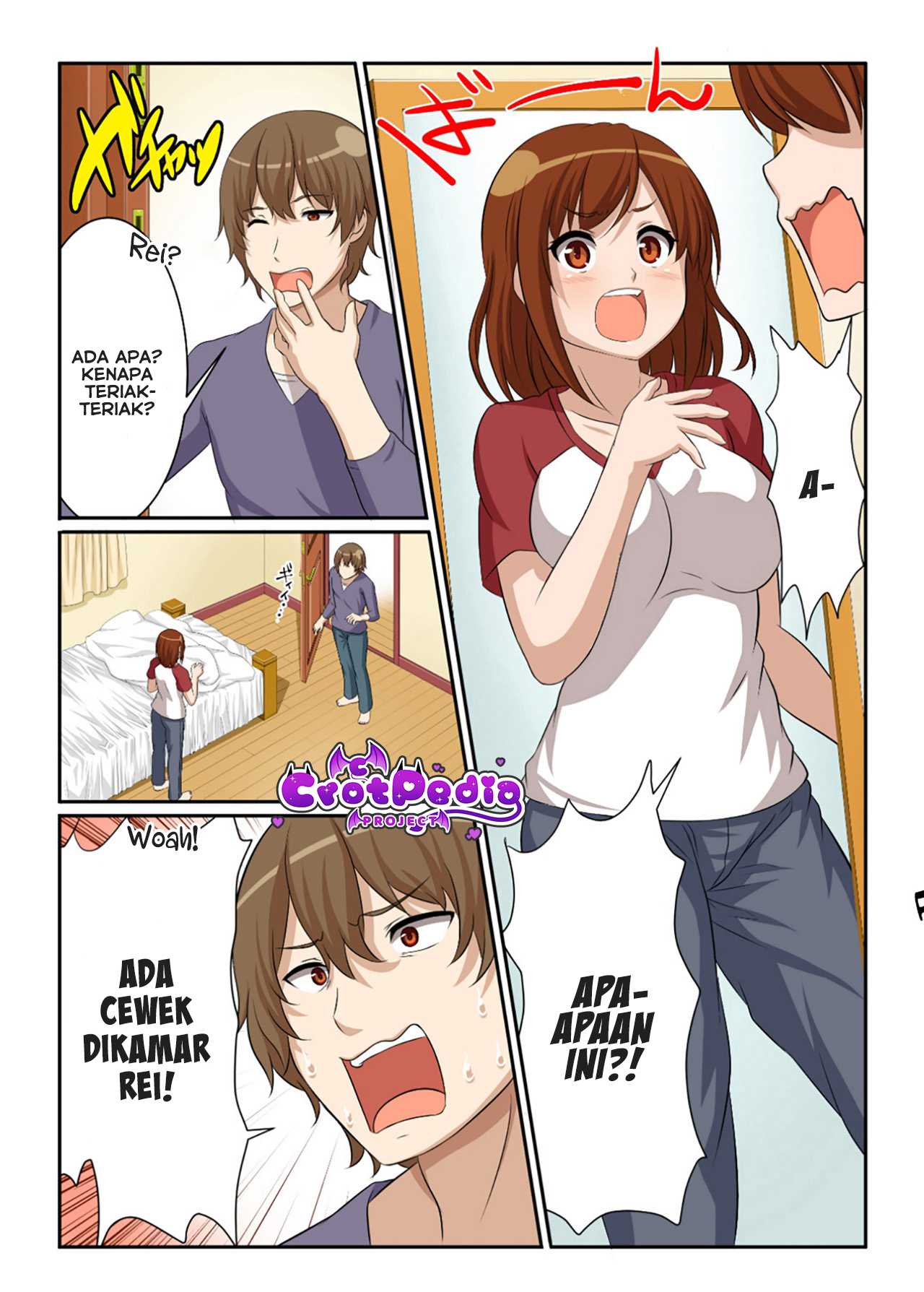 Nyotamen! Nyotaika Shita Ore wa Aniki no Kanojo! Chapter 1