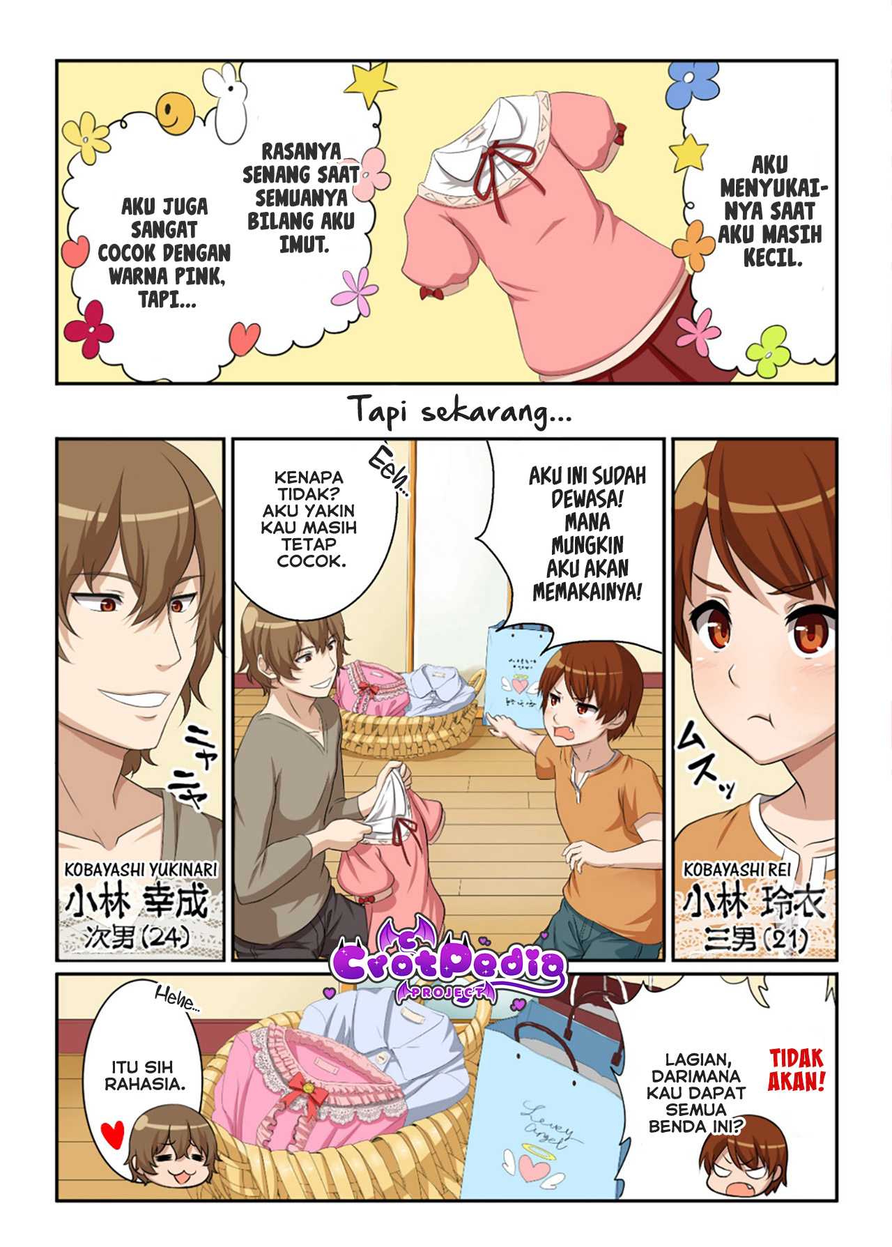 Nyotamen! Nyotaika Shita Ore wa Aniki no Kanojo! Chapter 1