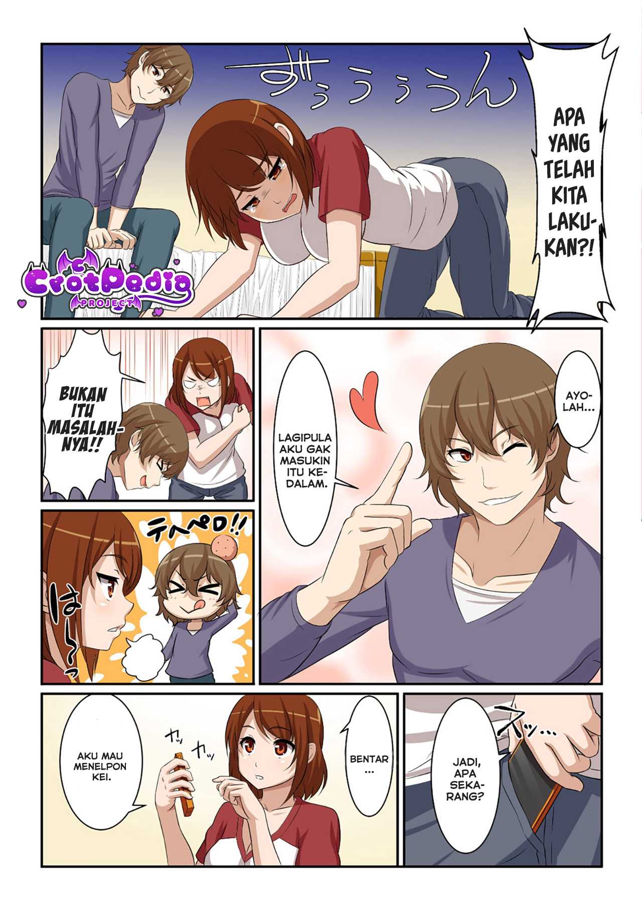 Nyotamen! Nyotaika Shita Ore wa Aniki no Kanojo! Chapter 1