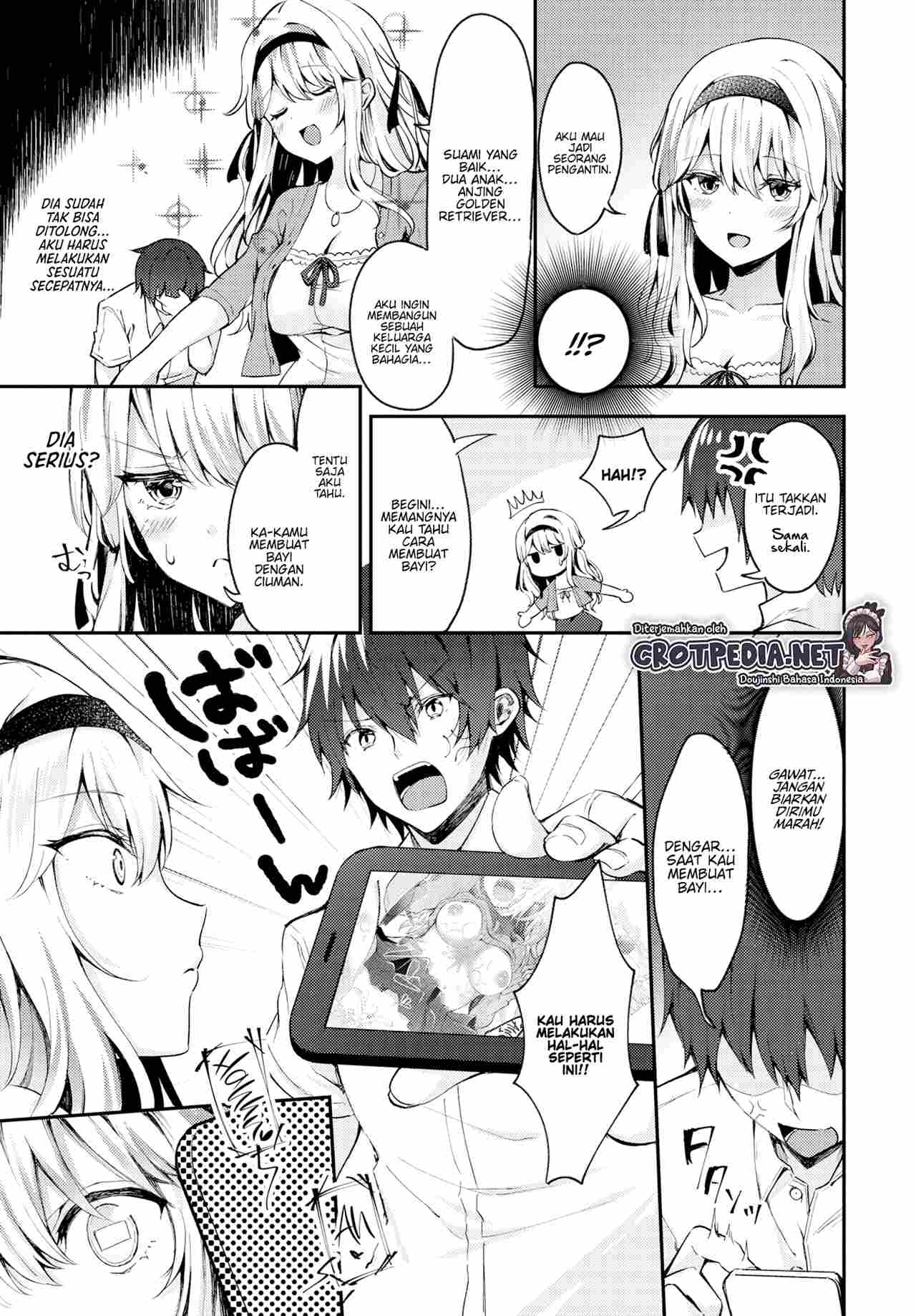 Obaka na Kanojo ni Kozukuri Kyouiku! Chapter 1