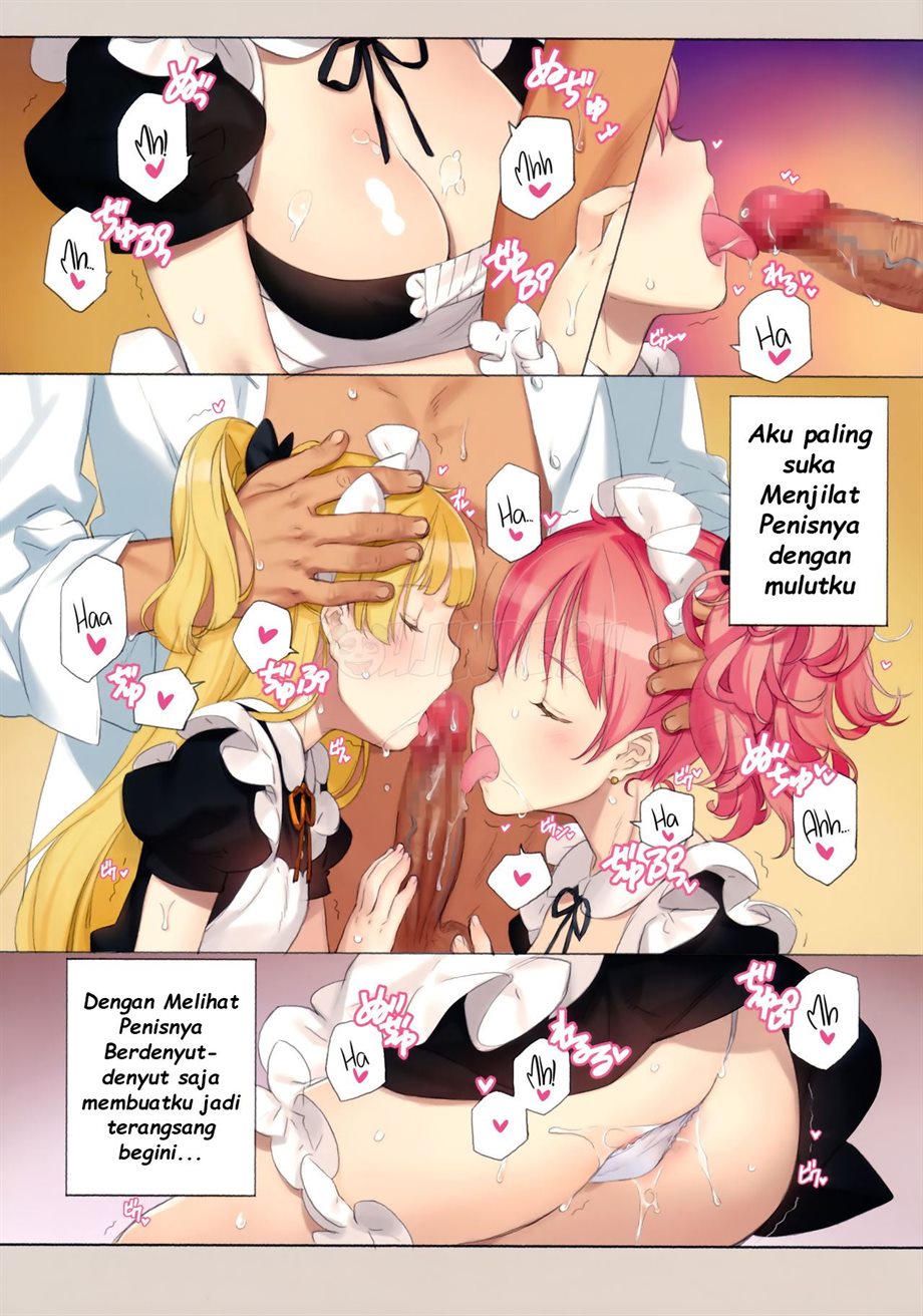 ORDER*MAID*SISTERS Jougasaki Shimai to Maid SEX Suru Hon Chapter 1