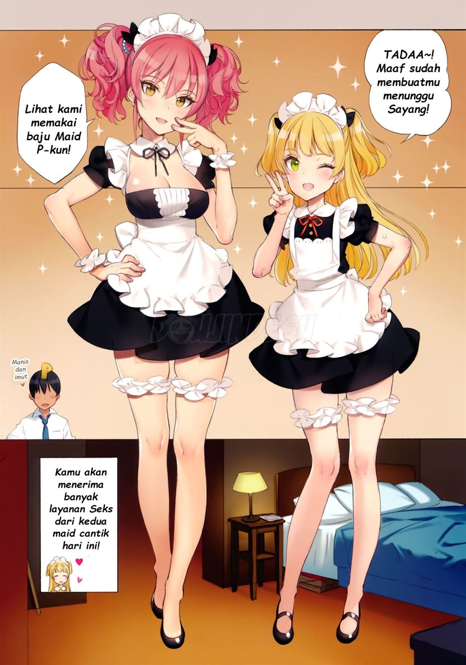 ORDER*MAID*SISTERS Jougasaki Shimai to Maid SEX Suru Hon Chapter 1