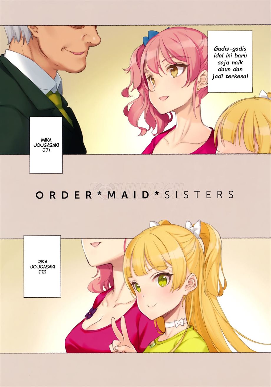 ORDER*MAID*SISTERS Jougasaki Shimai to Maid SEX Suru Hon Chapter 1