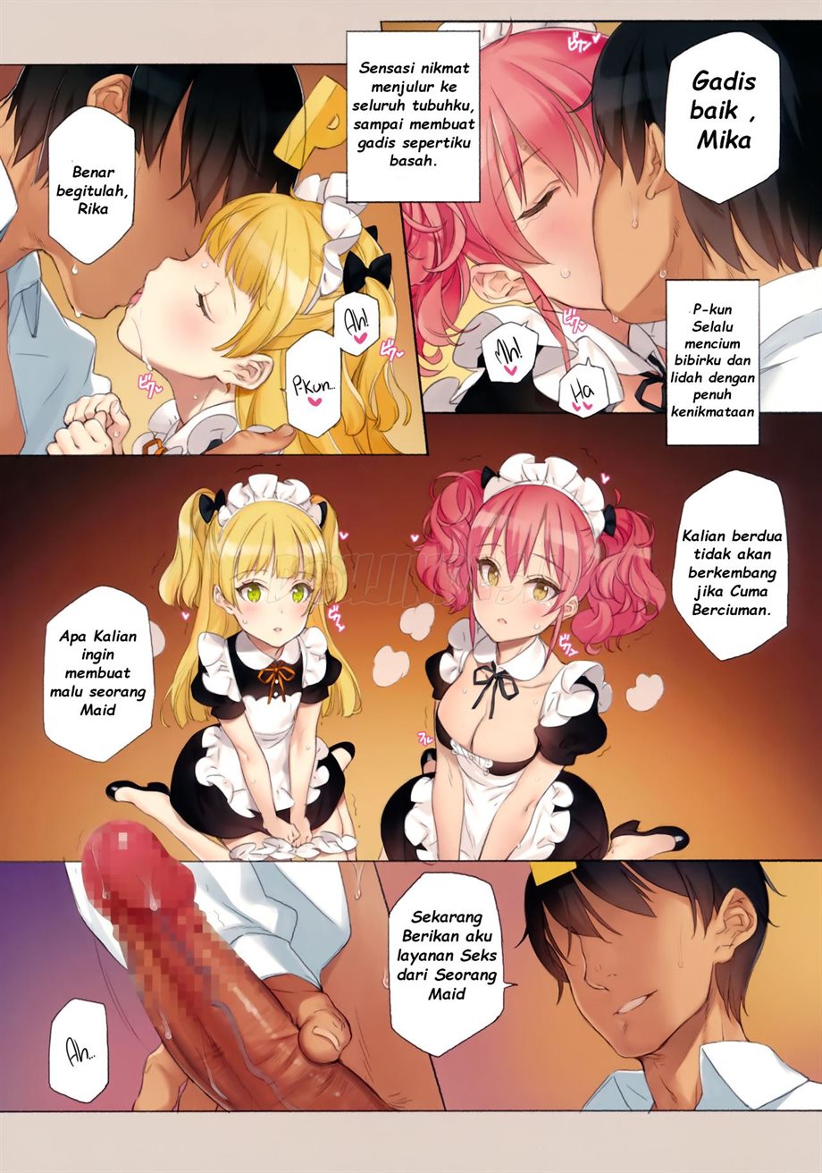 ORDER*MAID*SISTERS Jougasaki Shimai to Maid SEX Suru Hon Chapter 1