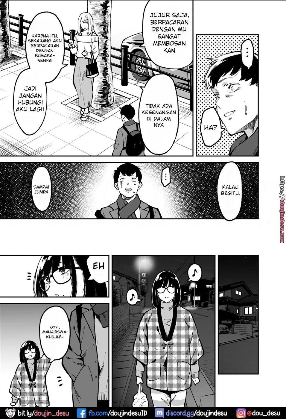 Otonari no Darashina Onee-san ni Nagusamerareru Hanashi Chapter 1